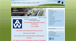 Desktop Screenshot of annettewillisinsurance.com